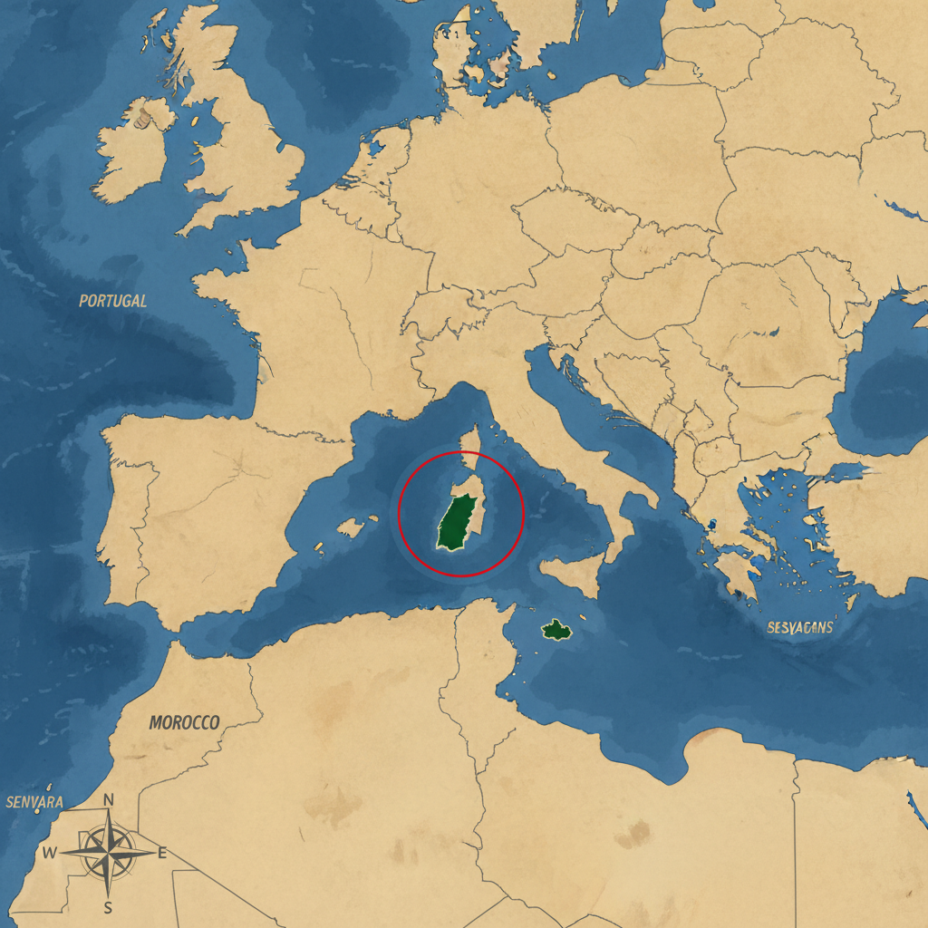 Image pour ou se trouve madère sur une carte