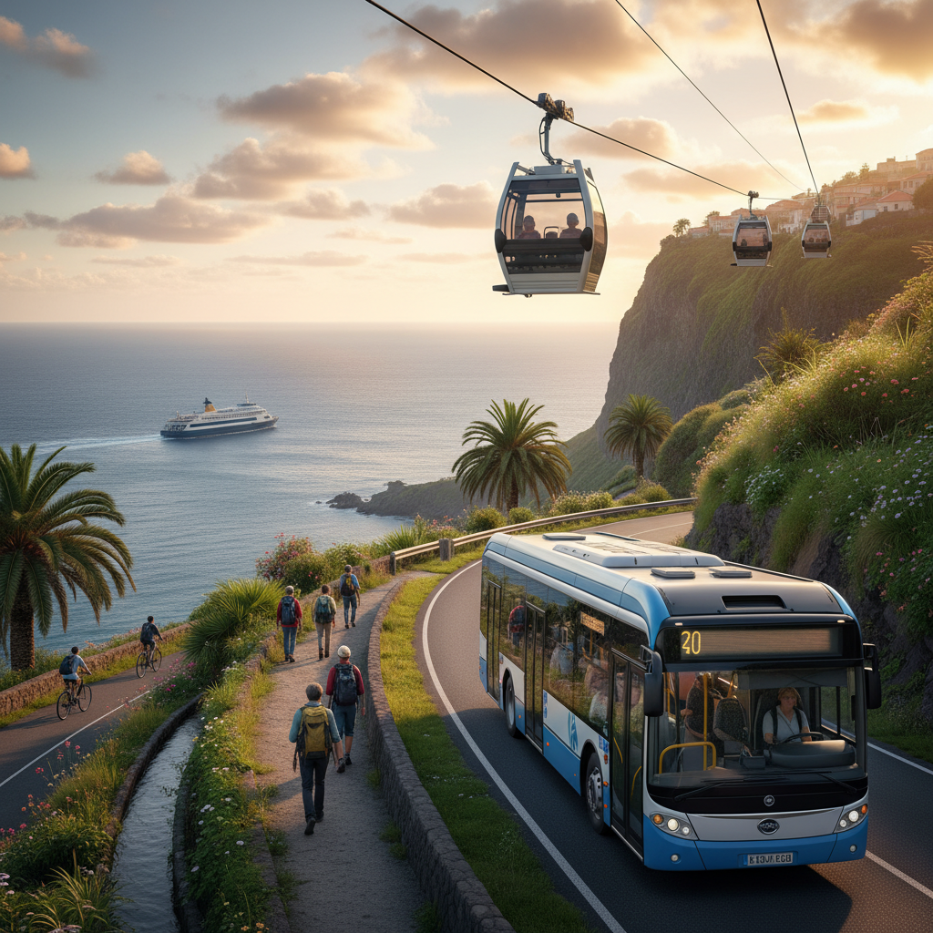 Image pour comment se déplacer à madère sans voiture