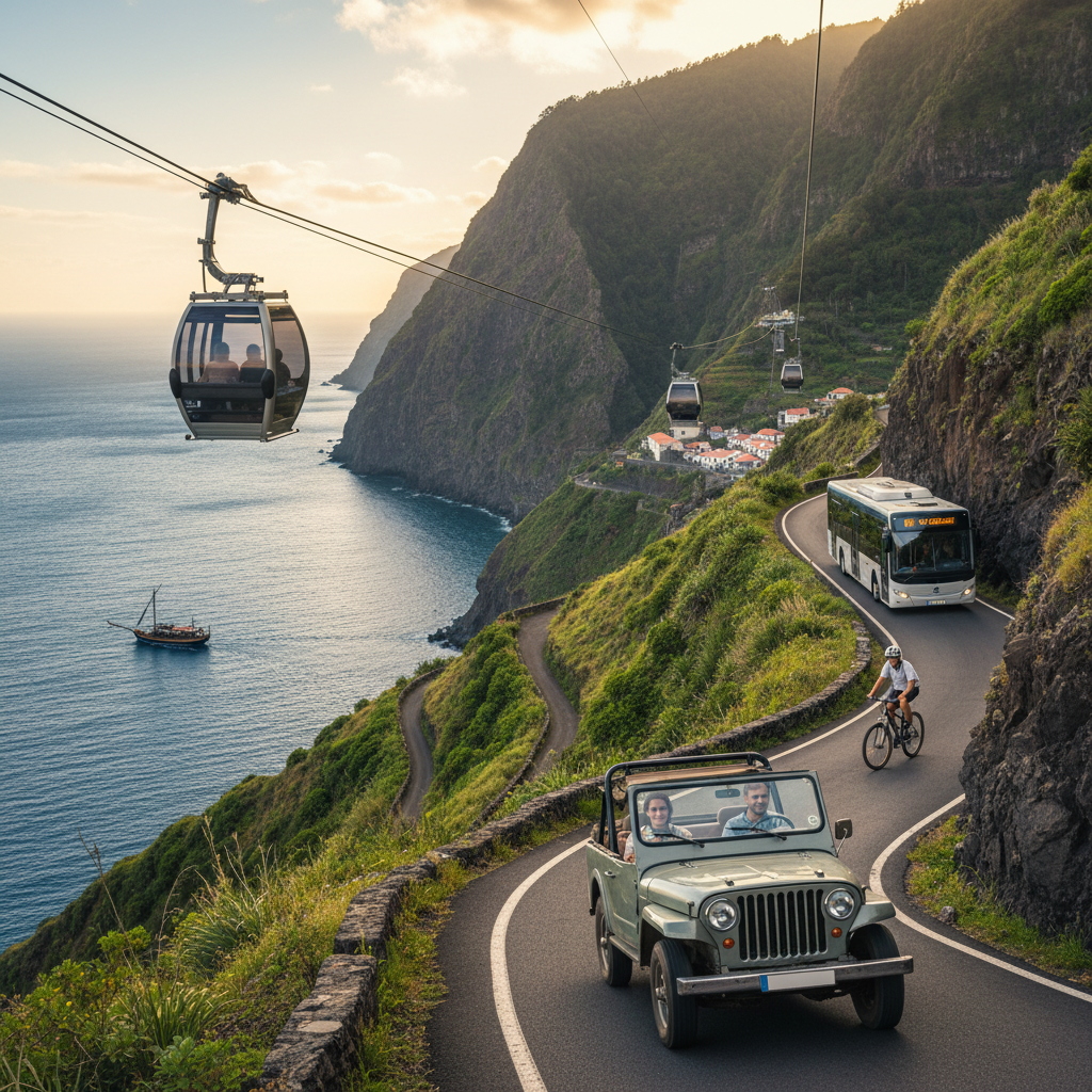 Image pour comment se déplacer à madère