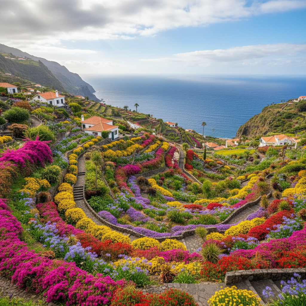 Image pour ile aux fleurs madere