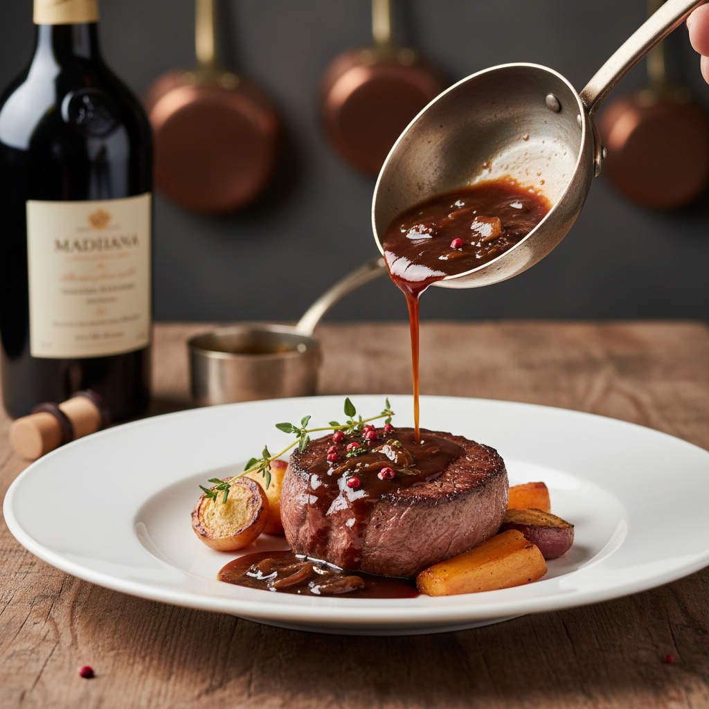 Image pour sauce madère gastronomie