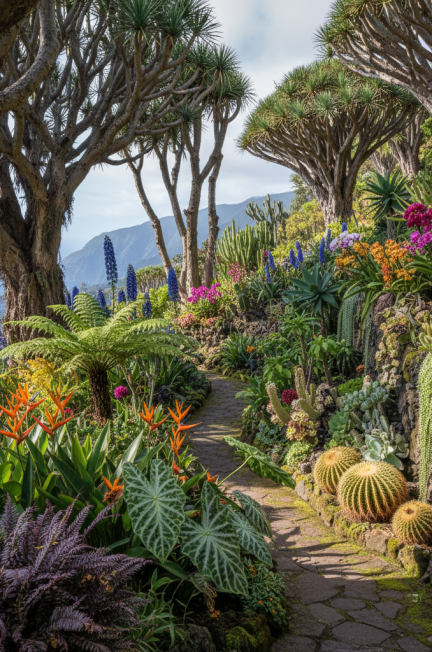 Image pour plantes rares jardins Madère
