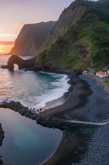 Image pour plage sable noir seixal