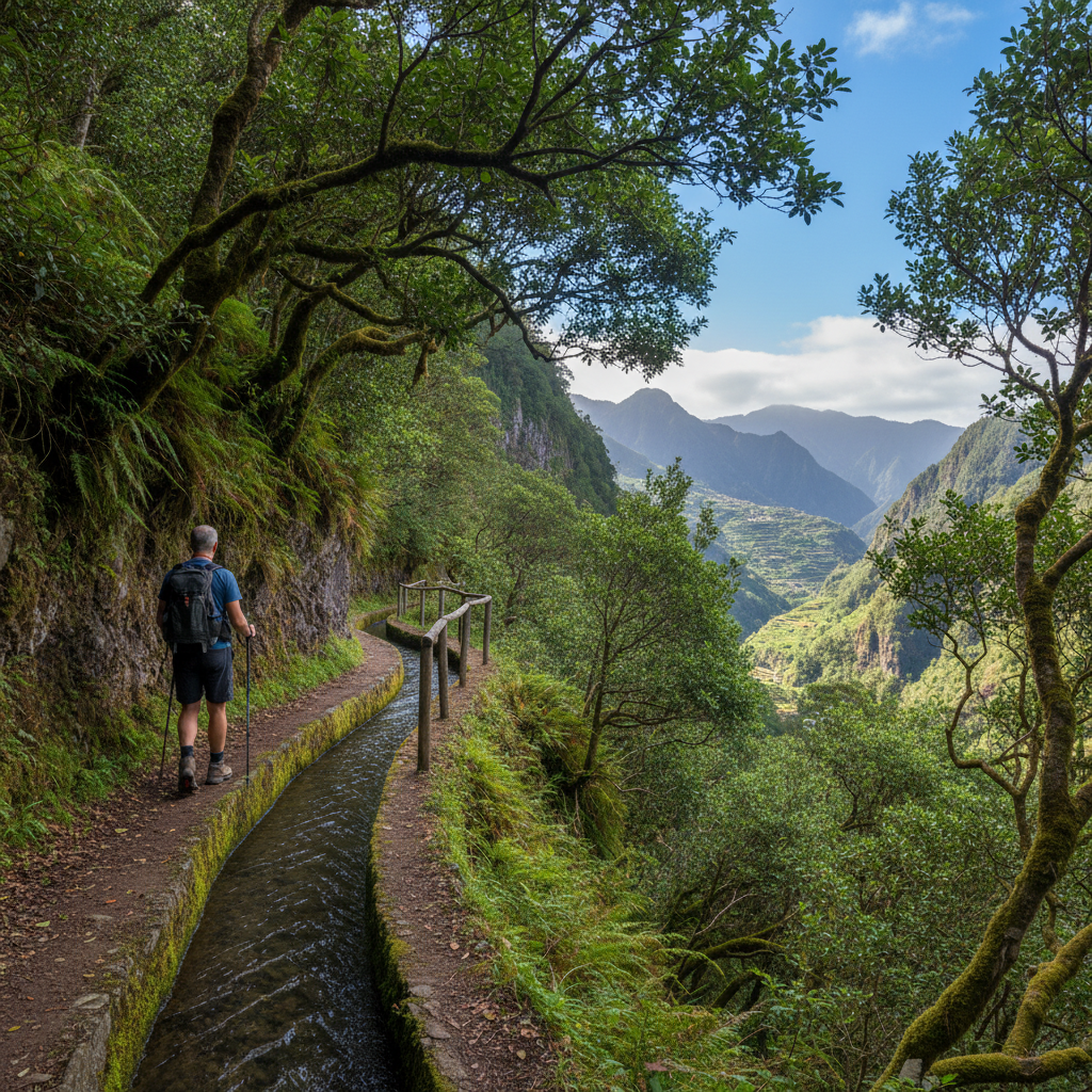 Image pour levadas à madère