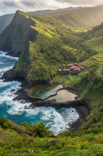 praia da ribeira da janela plage secrète à découvrir